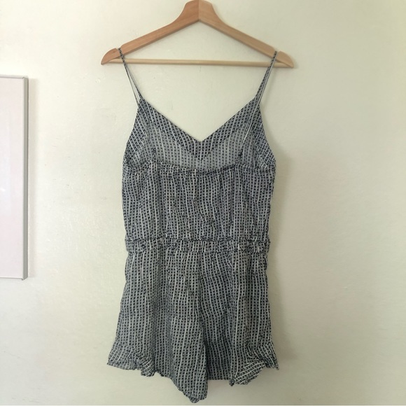 SeaFolly Romper in Black White Sz S - Picture 5 of 10